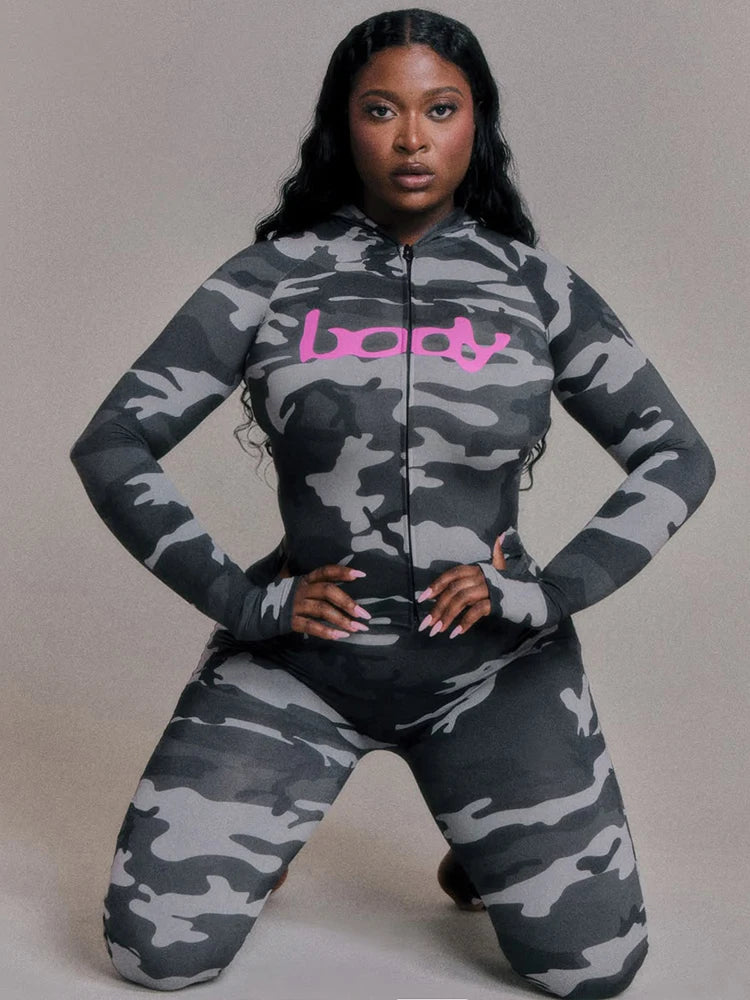 Casual Zip Up Top & Pants Set