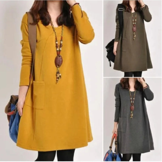 Plus Size Winter Dress