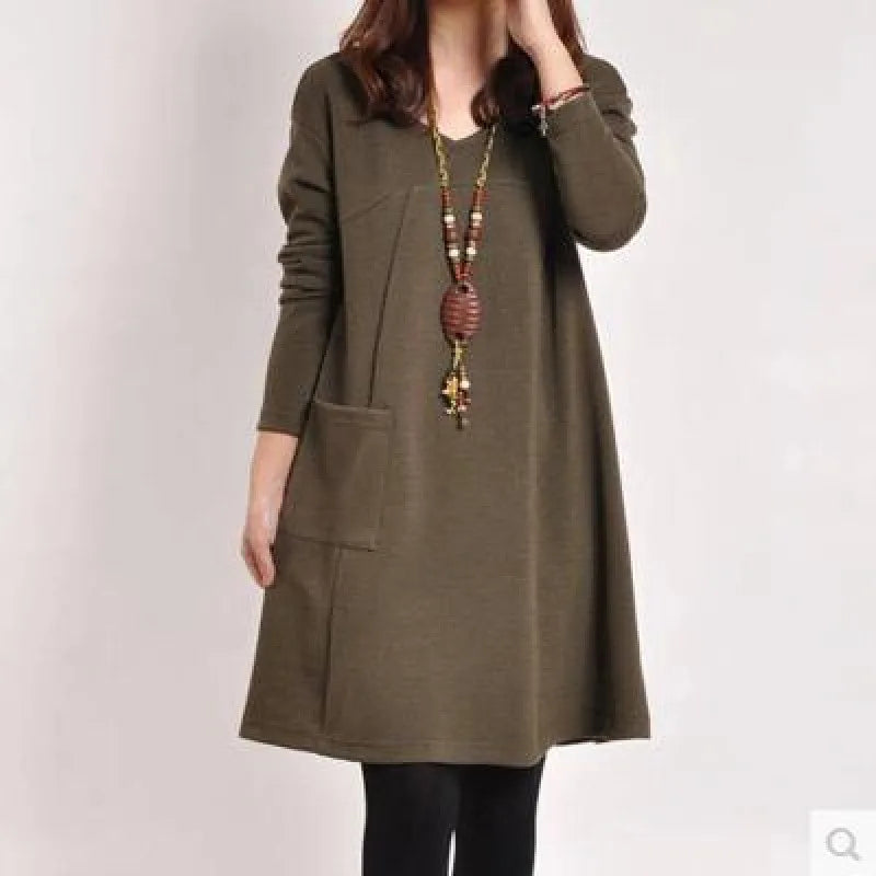 Plus Size Winter Dress