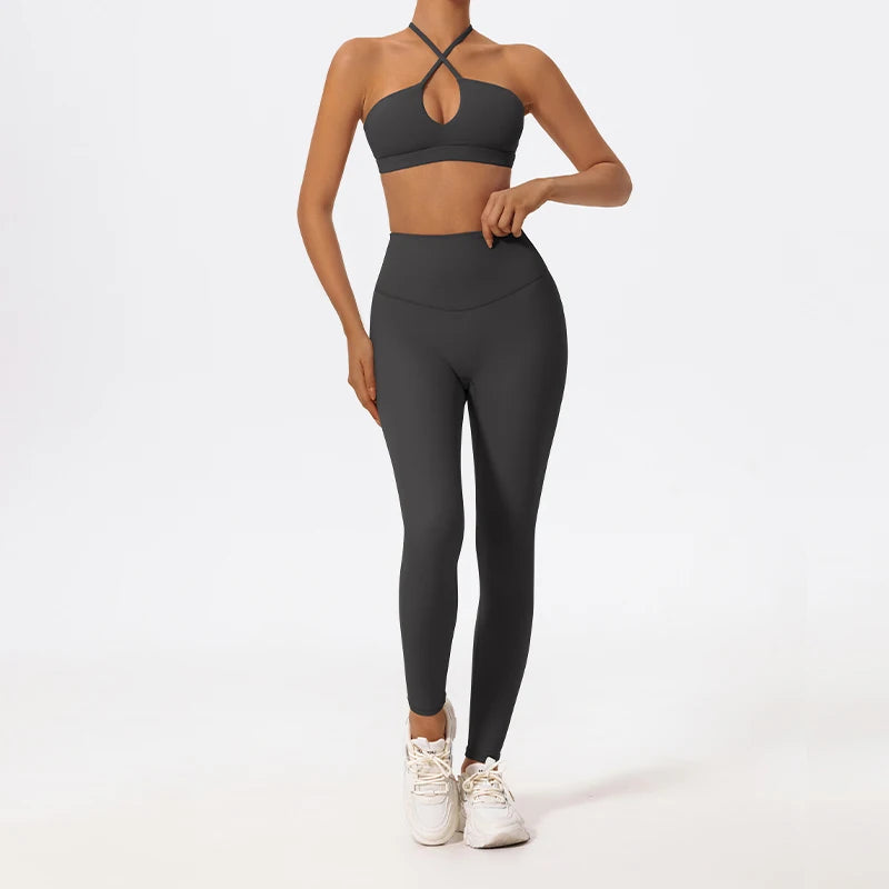 Crossover Yoga & Gym Outfit
