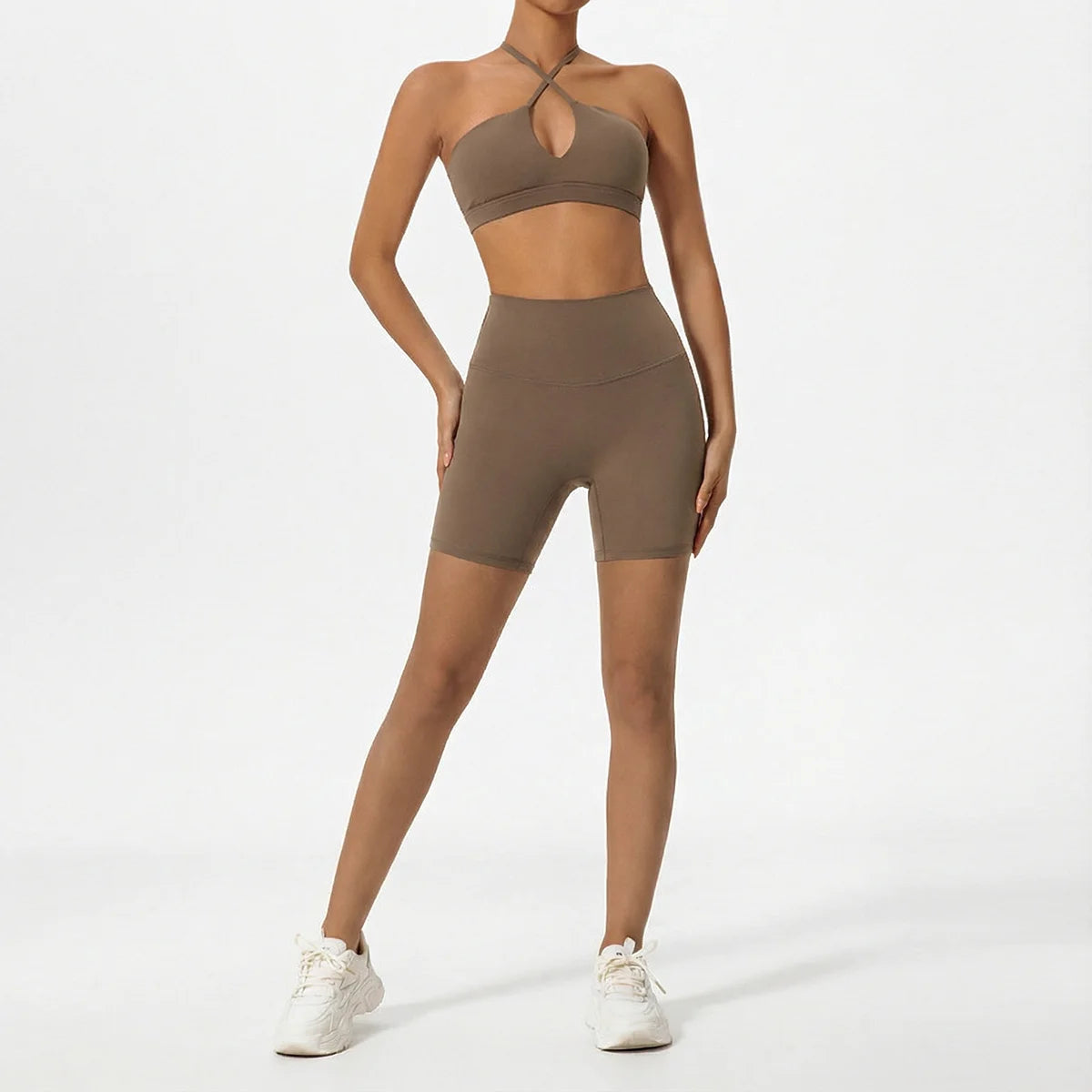 Crossover Yoga & Gym Outfit