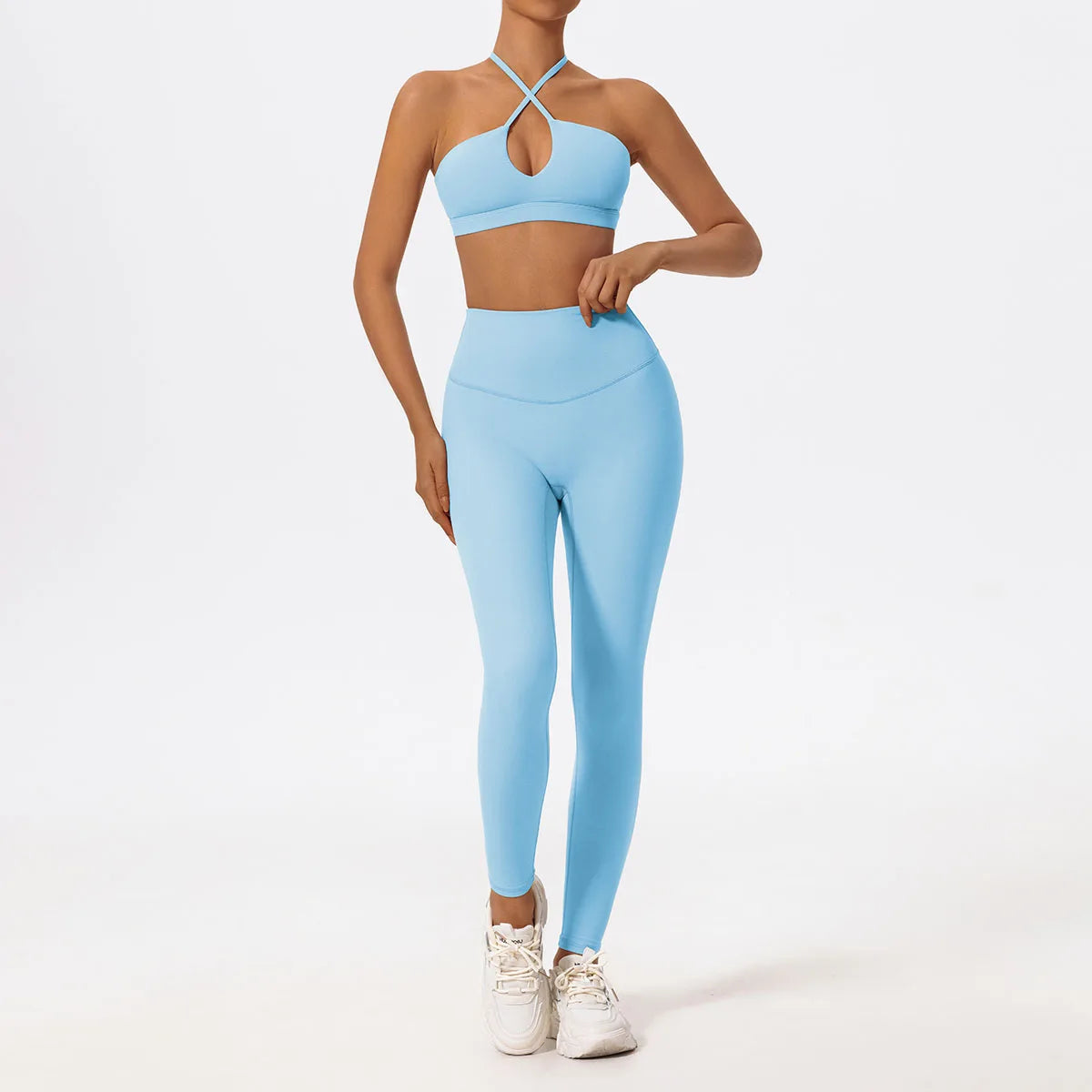 Crossover Yoga & Gym Outfit