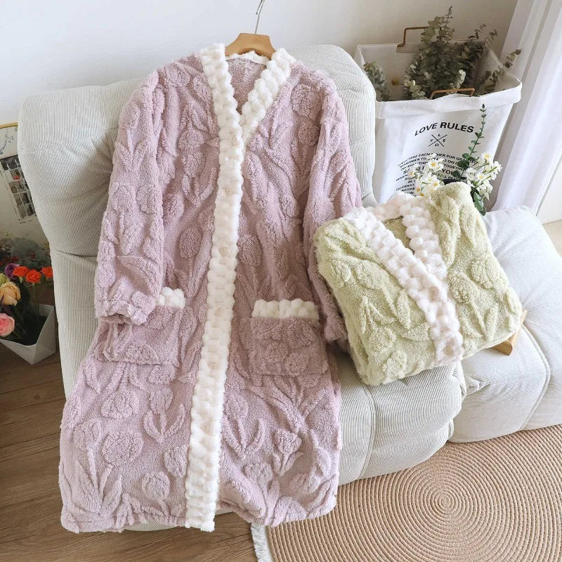 Cozy Velvet & Flannel Sleepwear for Women