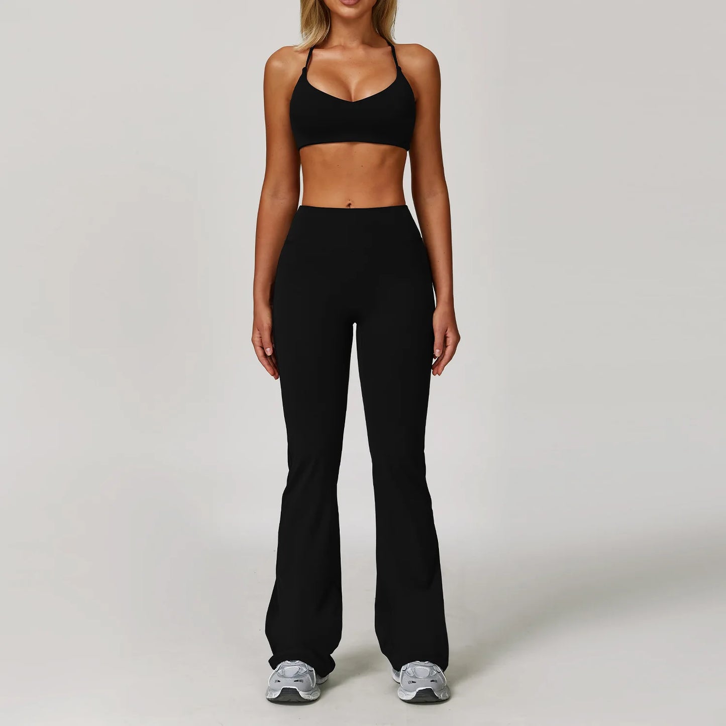 Athletic Sports Bra & Leggings Set