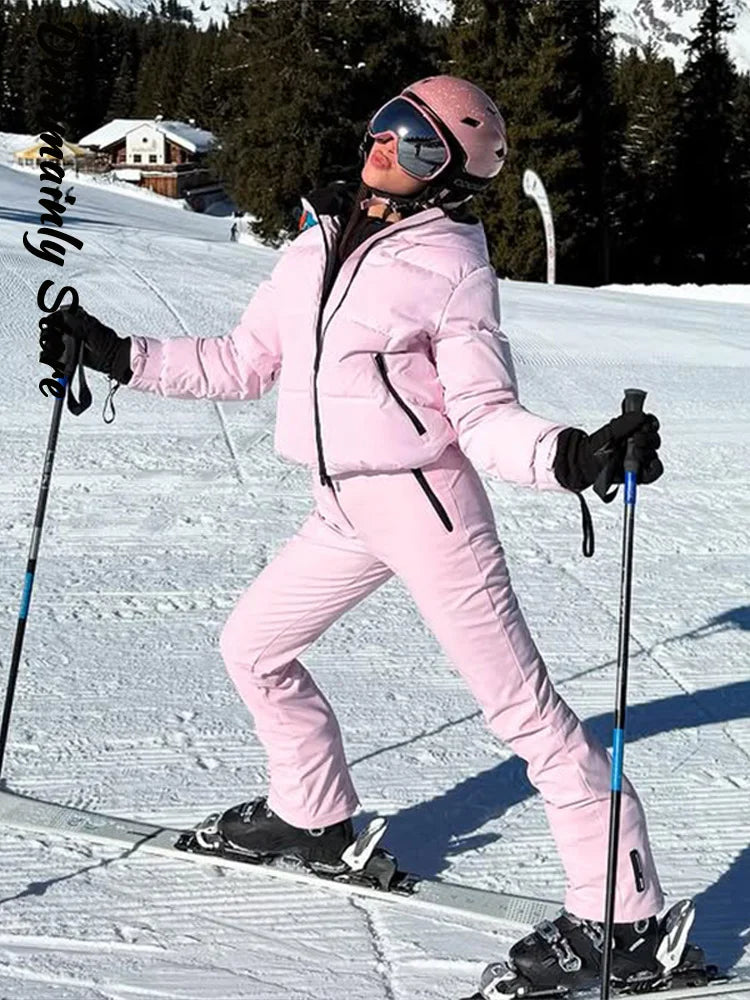 Hooded Ski Jacket & Pants