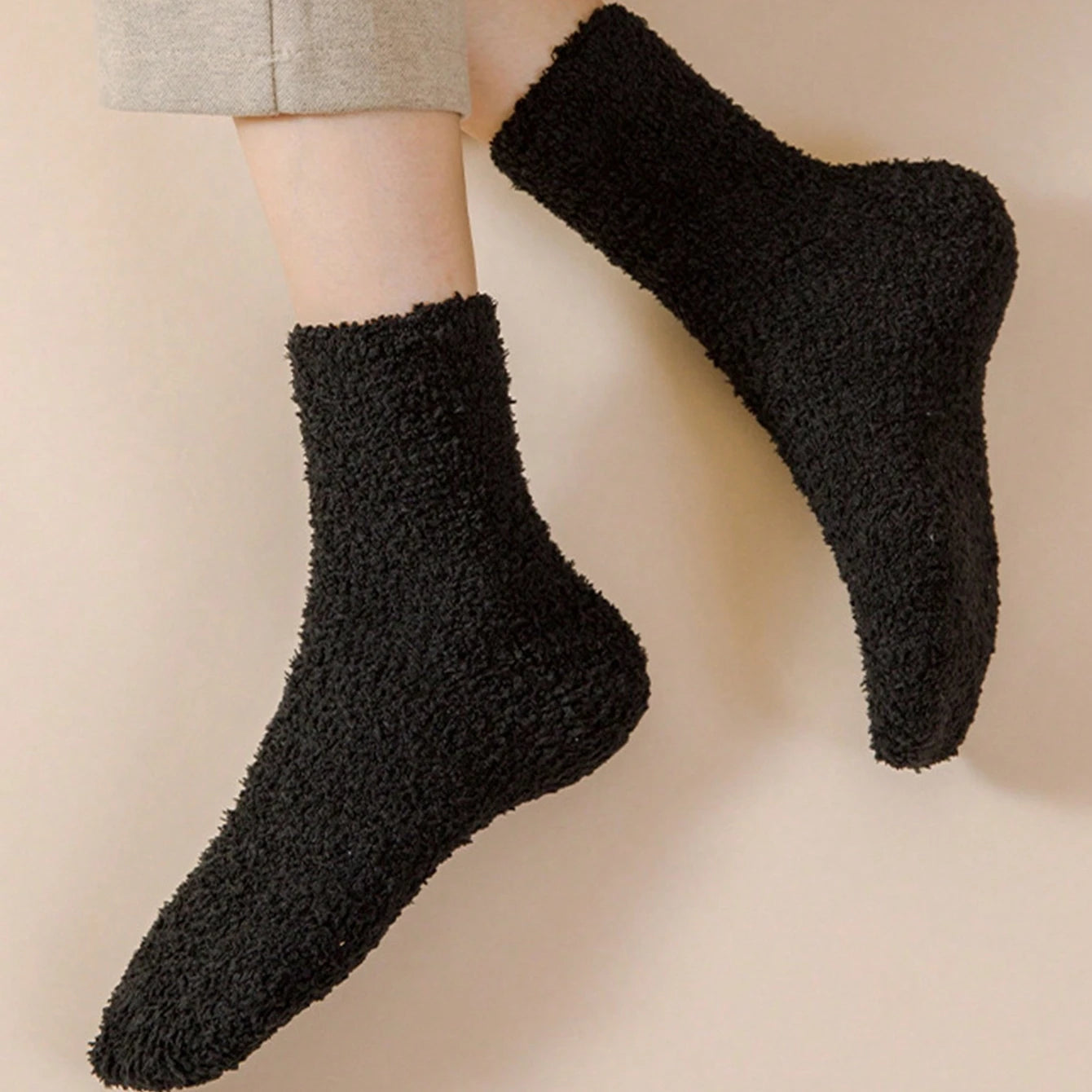 Fluffy Crew Socks
