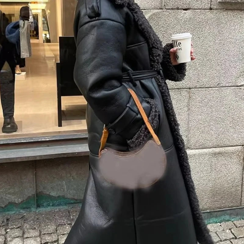 Women's Faux Fur Long Jacket