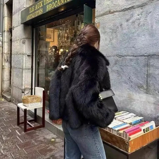Fluffy Fox Coat