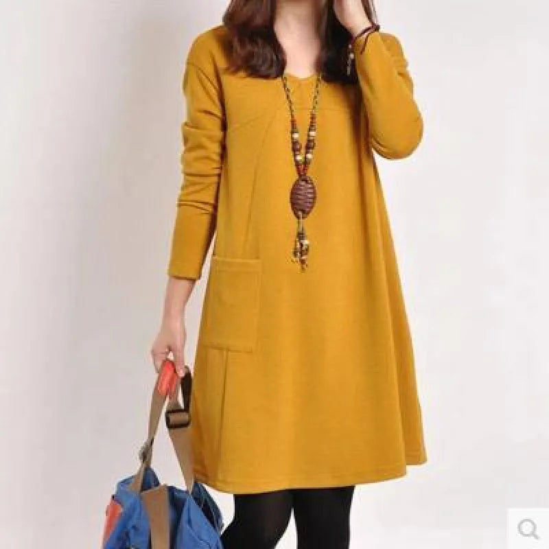 Plus Size Winter Dress