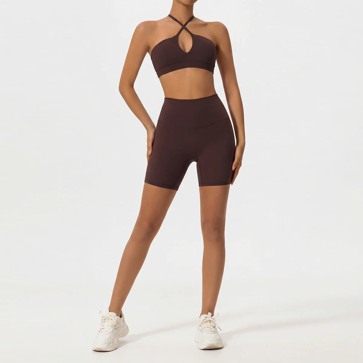 Crossover Yoga & Gym Outfit