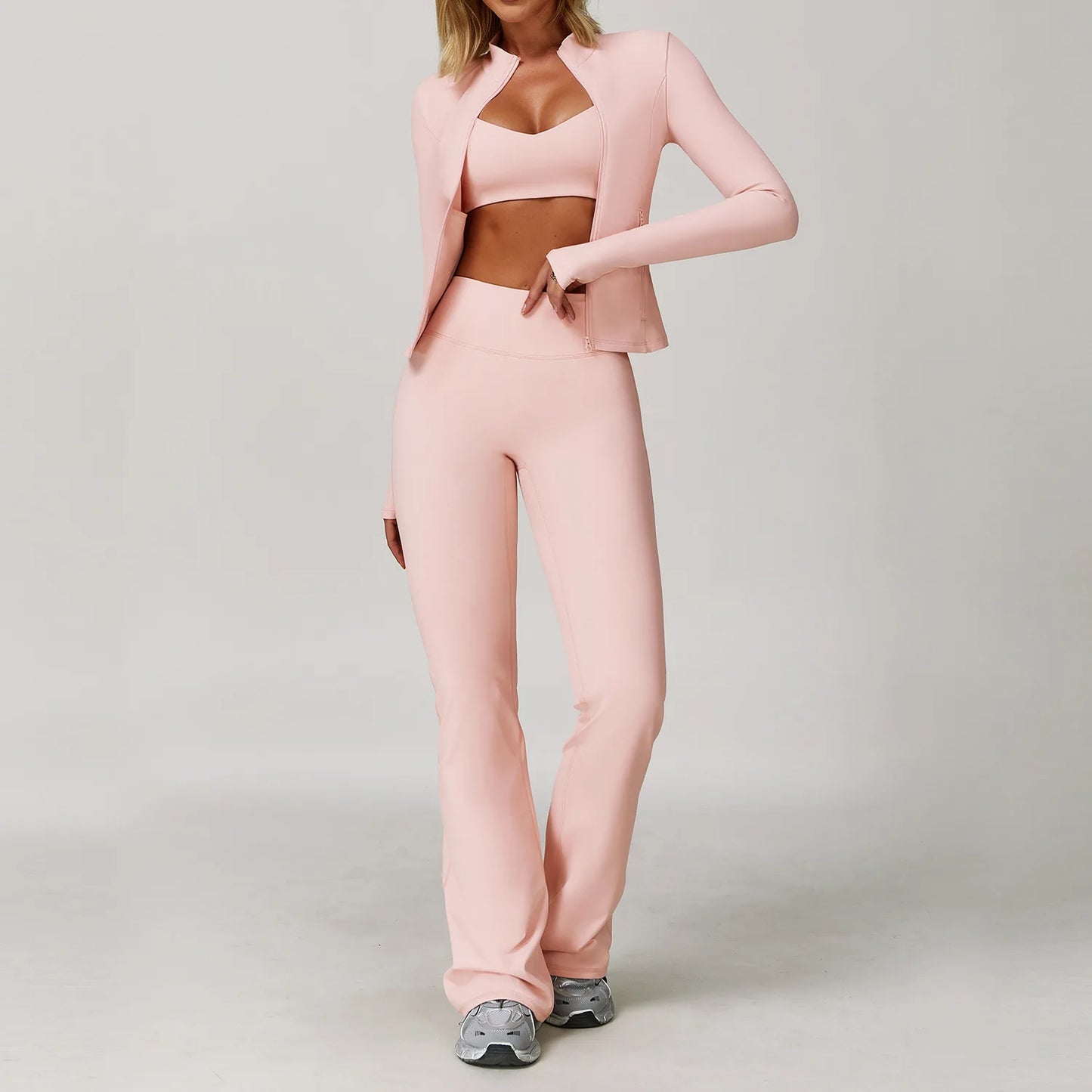 Athletic Sports Bra & Leggings Set