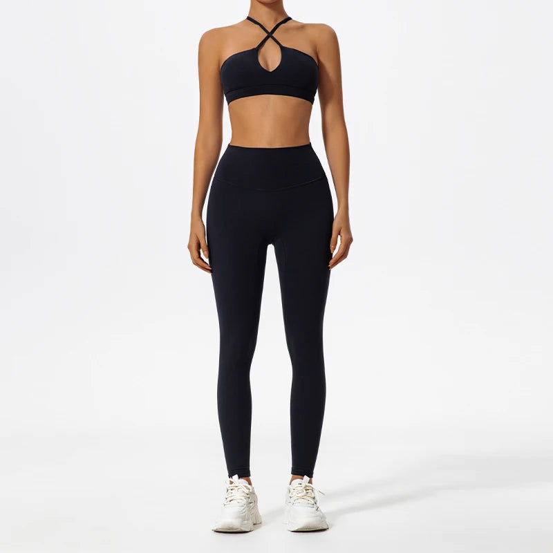 Crossover Yoga & Gym Outfit