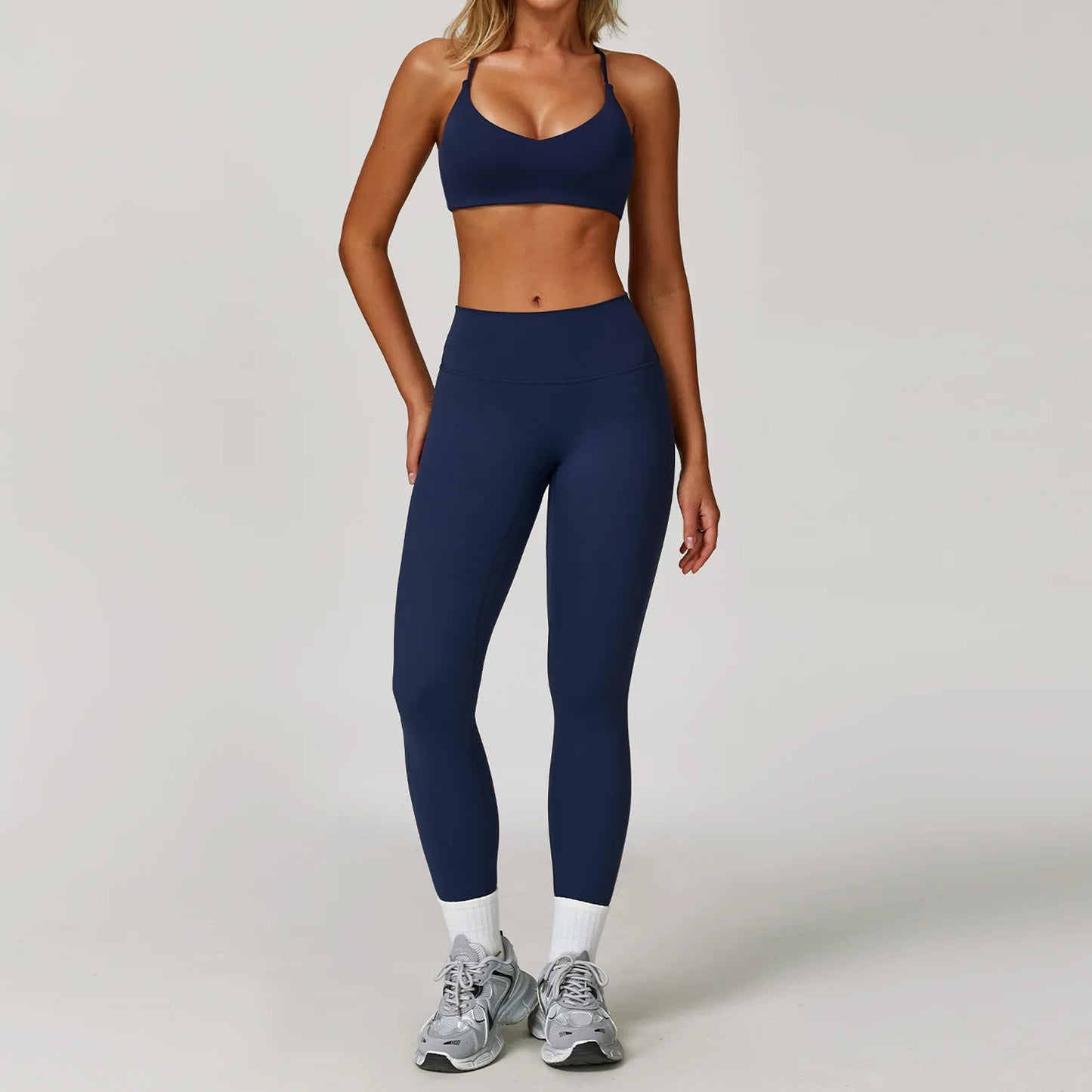 Athletic Sports Bra & Leggings Set